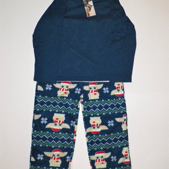 Star Wars YODA Christmas Pajama Set Boys - Picture 7 of 12